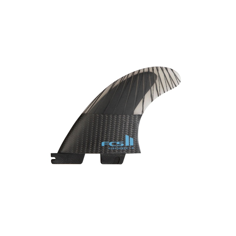FCS – FCS II PERFOMER – PC CARBON – TRANQUIL BLUE – L – 3FINS