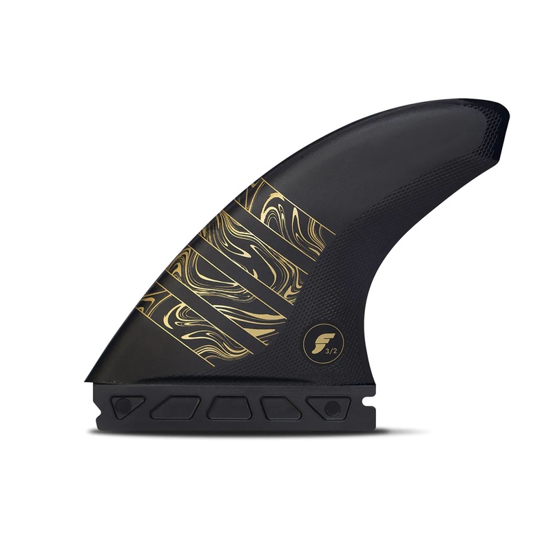 Futures Alpha Vector 3/2 Tri Surfboard Fins – Medium/Carbon
