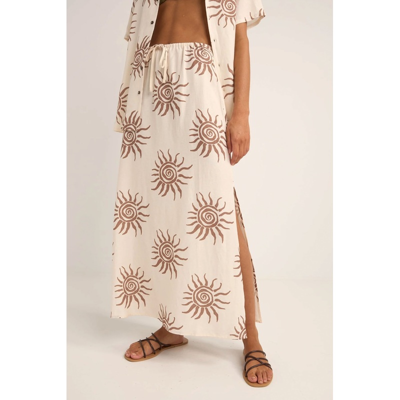 RHYTHM – SEAFARER MAXI SKIRT