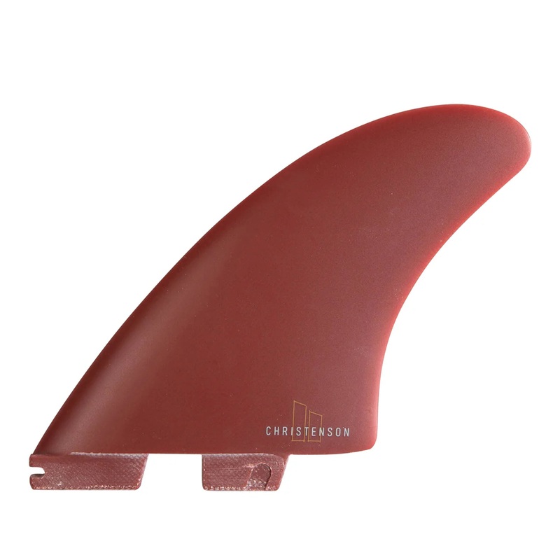 FCS II Christenson Twin Performance Glass Surfboard Fins – Medium/Red