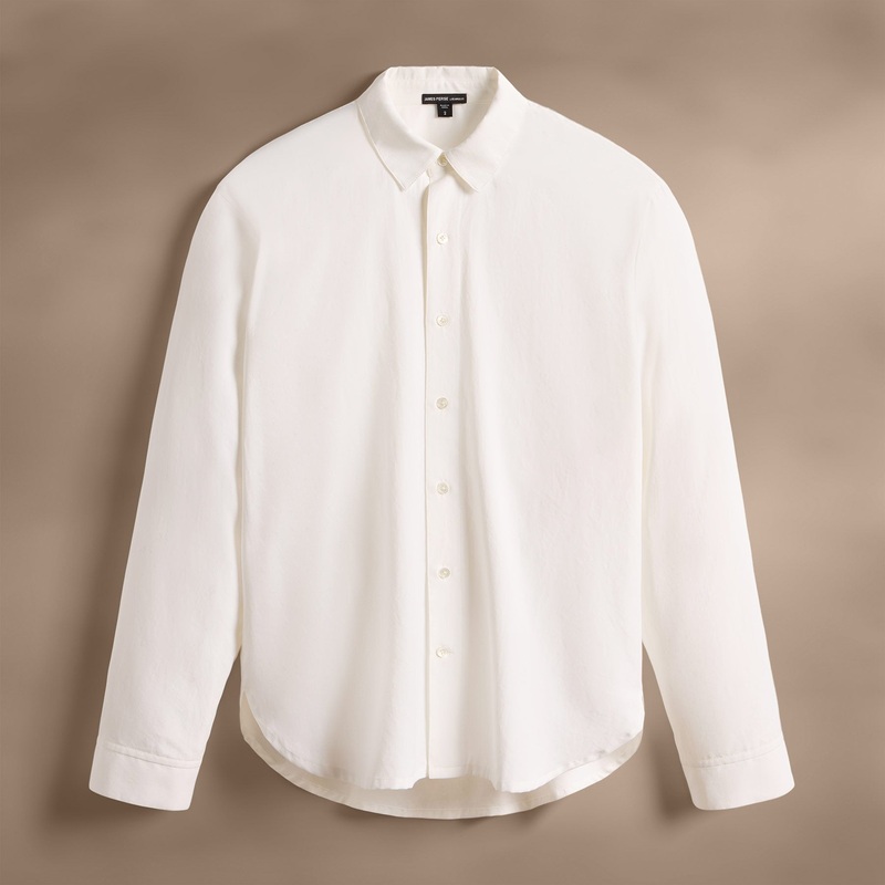 Matte Cabana Long Sleeve – White