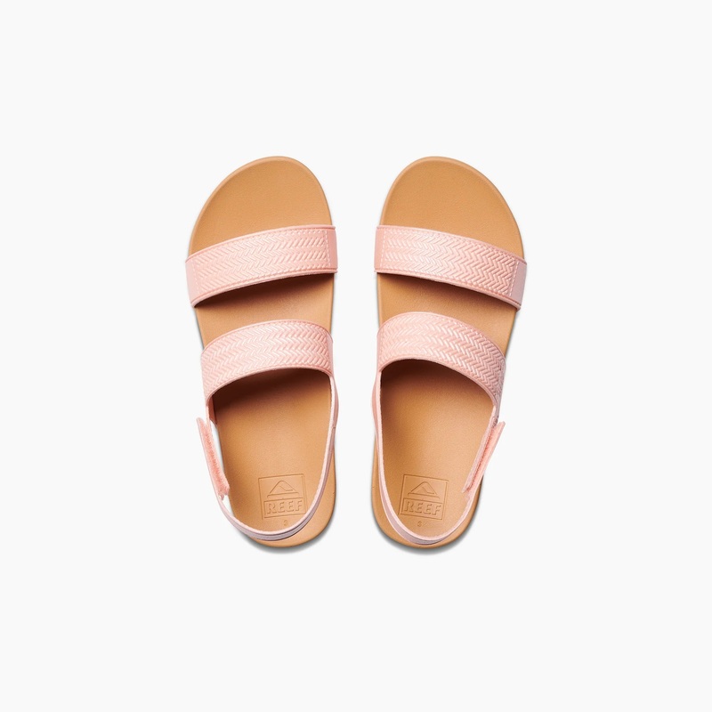 REEF Kids Water Vista Sandal-Peach Parfait