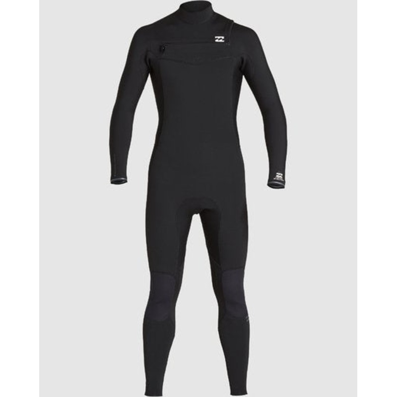 2020 Billabong FURNACE REVOLUTION 3/2 CHEST ZIP STEAMER – Black