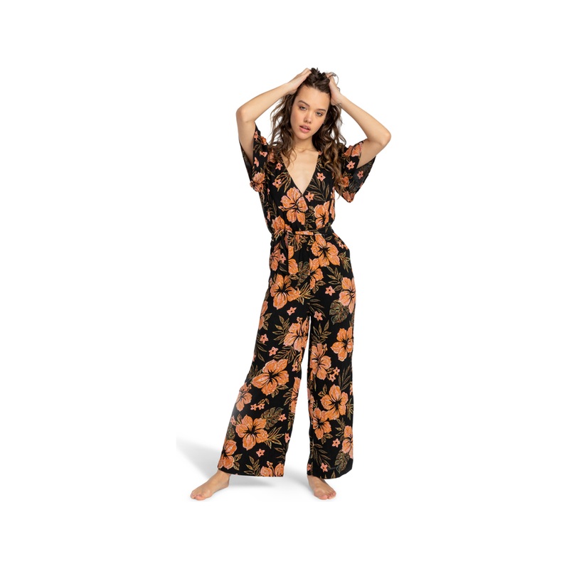 Billabong I Feel Love Jumpsuit Black Sands