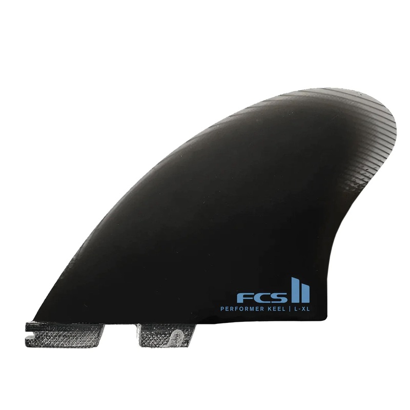 FCS II Performer Keel Performance Glass Twin Surfboard Fins – Black