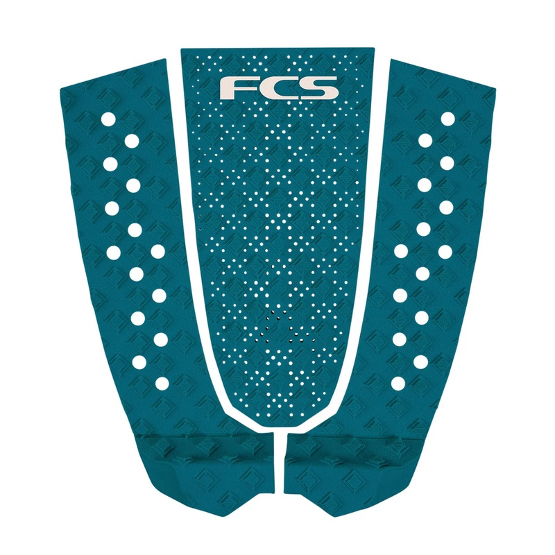 FCS T-3 Eco Traction Pad – Tidal Teal