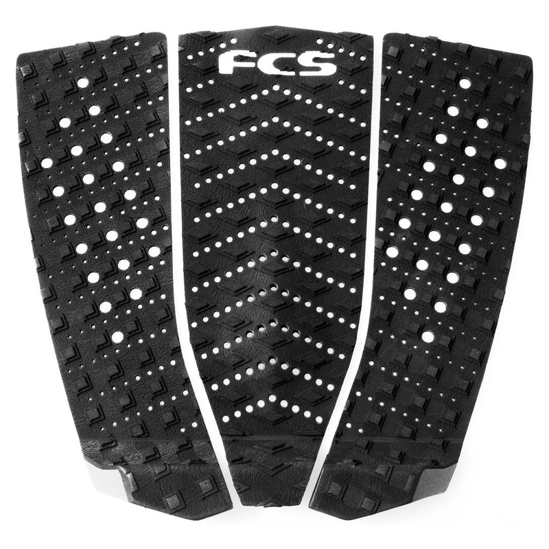 FCS T-3 Wide Deck Pad – Black/Charcoal