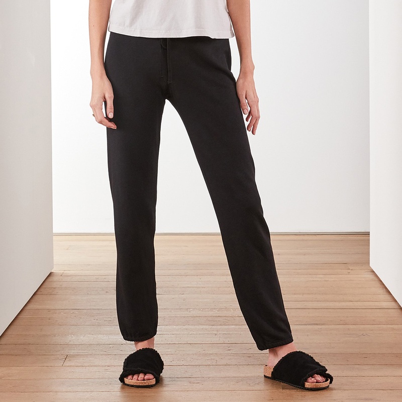 Vintage French Terry Sweatpant – Black