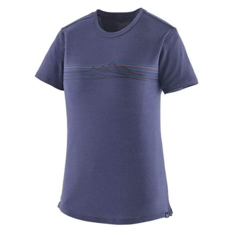 W’s L/S Capilene Cool Merino Blend Graphic Shirt