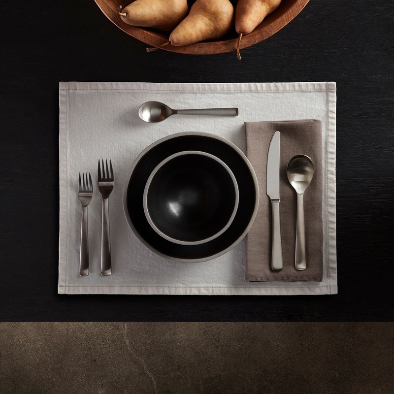 Solid Linen Table Napkin – Fume
