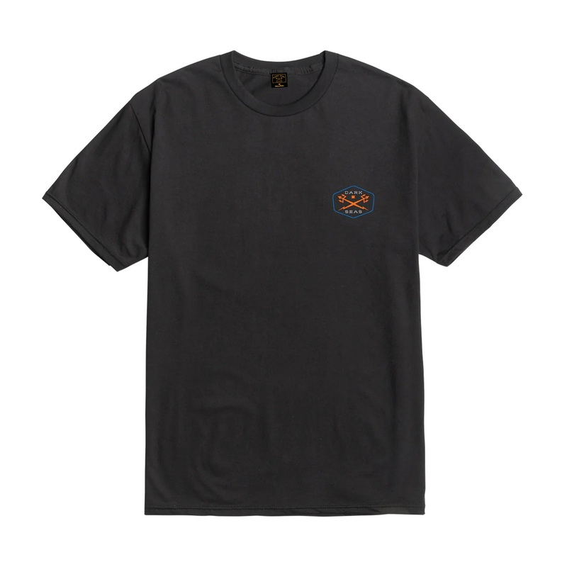 Dark Seas Summit Wicking Men’s S/S T-Shirt – Black