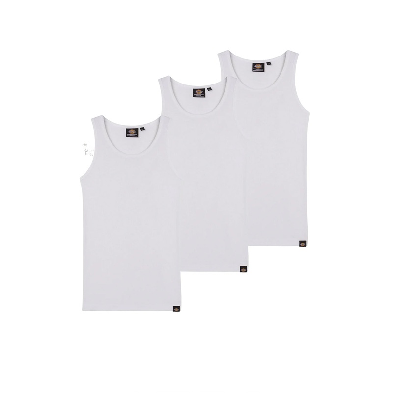 Dickies Mens Basic Singlet – 3 Pack
