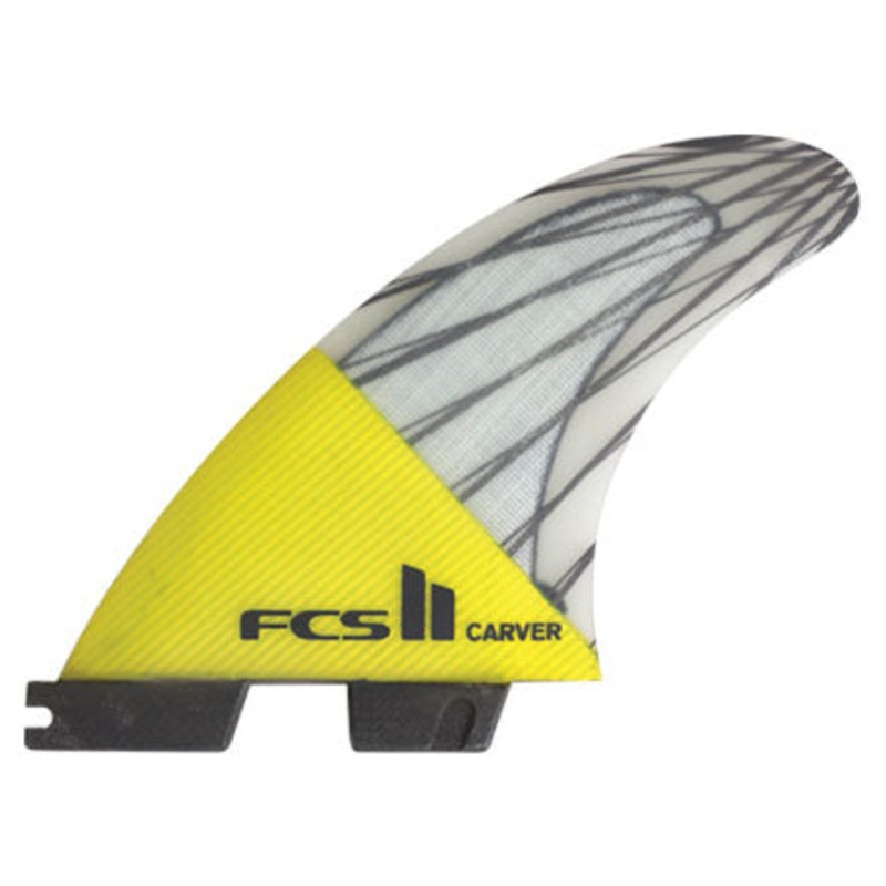FCS II Carver PC Carbon Tri Fin Set – Medium