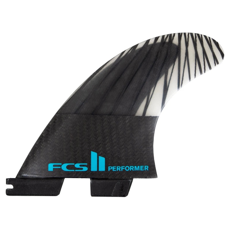 FCS II Performer PC Carbon Tri Fin Set – Small