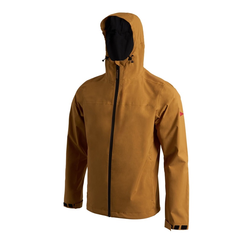 Florence Marine X Rain Pro 2.5 Layer Waterproof Shell Jacket-Mustard