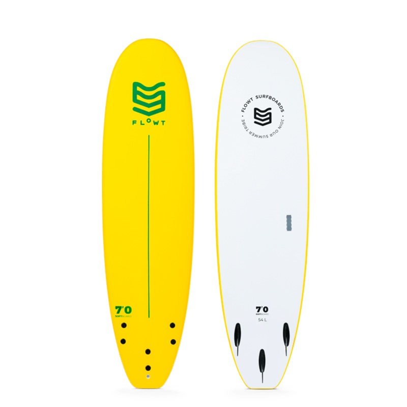Flowt Standard Soft Top 7’0″-Yellow