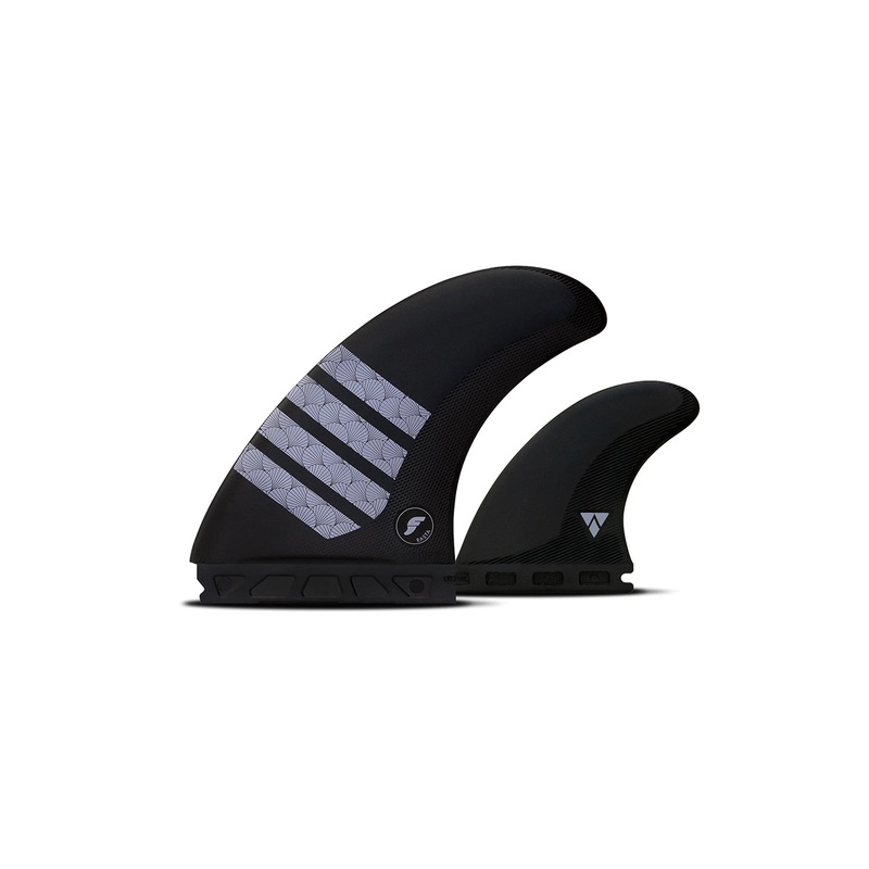 Futures Fins Rasta Alpha Twin+1 Fin Set – Carbon/Purple