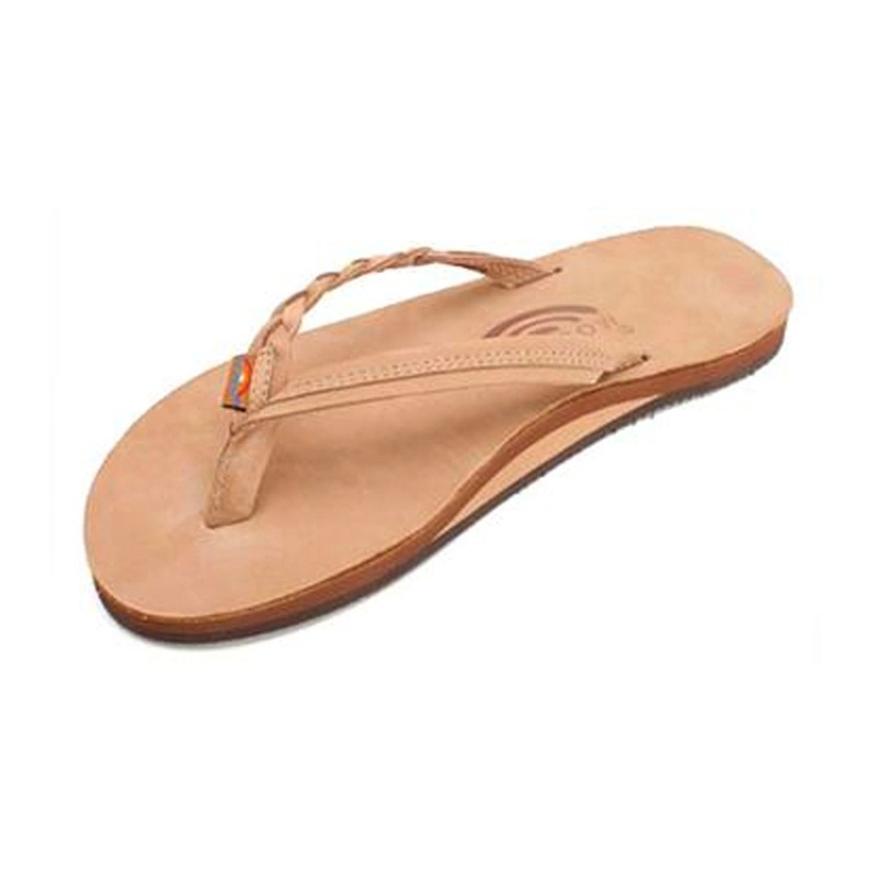 Rainbow Flirty Braidy Women’s Sandals – Sierra Brown