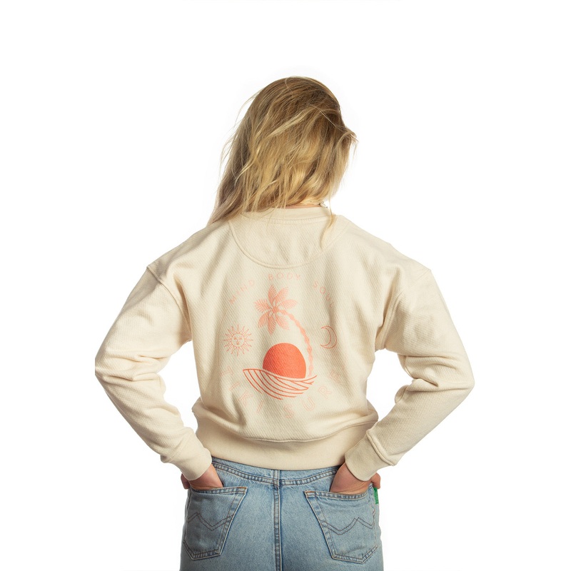 Tiki Simple Soul Crew Sweatshirt Beige