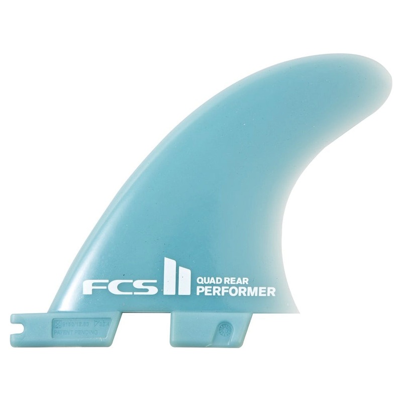 FCS II Performer Glass Flex Quad Rear Fins – Medium