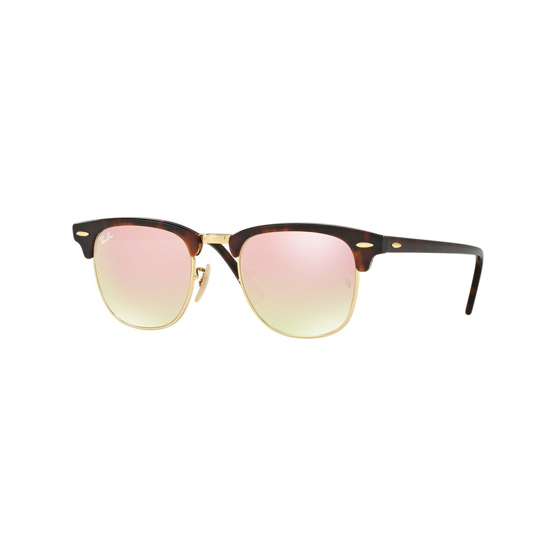 Ray-Ban Clubmaster Women’s Sunglasses – Havana/Copper Gradient