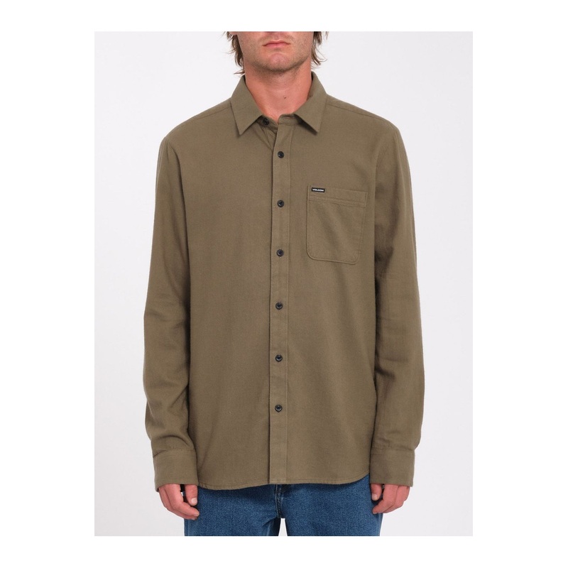 Volcom Caden Solid Long Sleeve Shirt