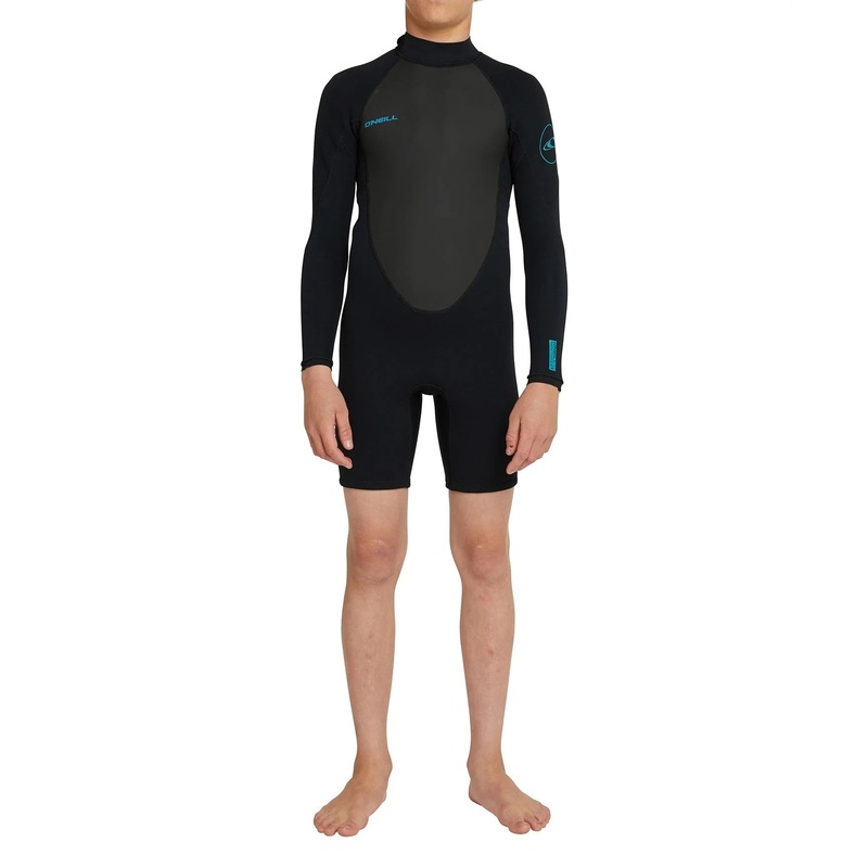 Boy’s Reactor 2mm Long Sleeve Spring Suit BZ Wetsuit – Black