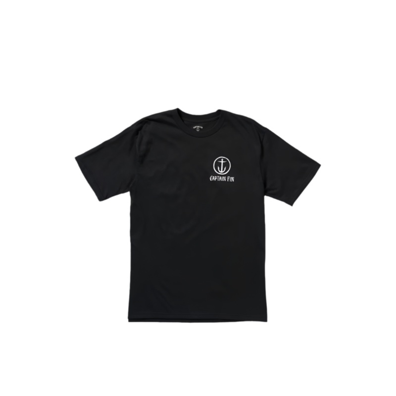 Captain Fin – Fin Core Captain T-Shirt Black
