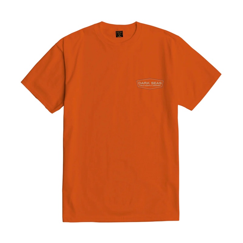 Dark Seas Bayou Men’s S/S T-Shirt – Orange
