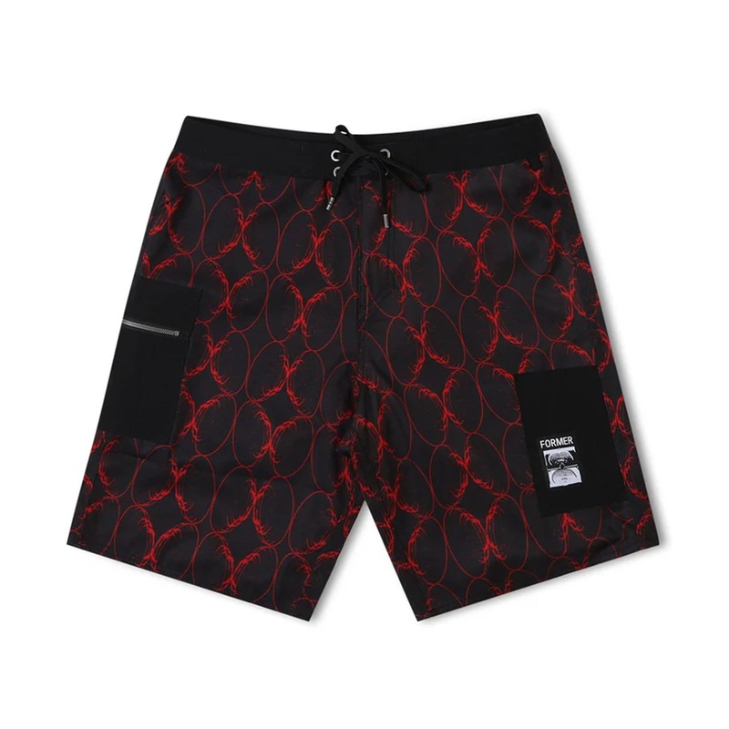 Former Dane Coil 18.5″ Men’s Boardshorts – Black Blood