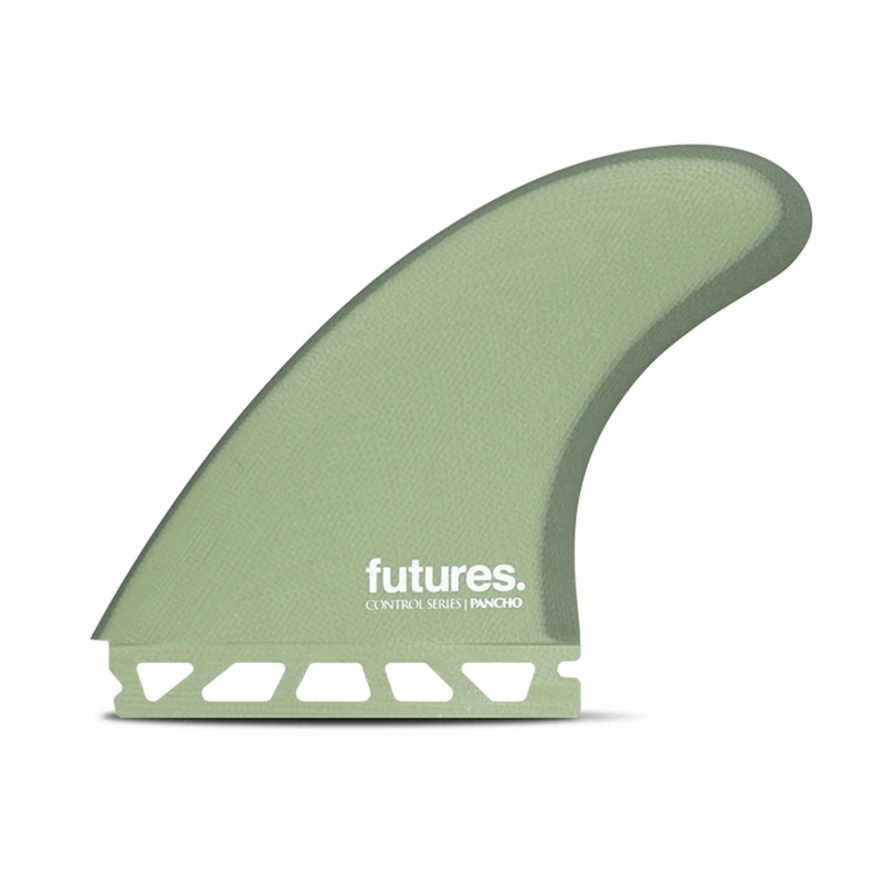 Futures Pancho Control Tri Surfboard Fins – Large/Green