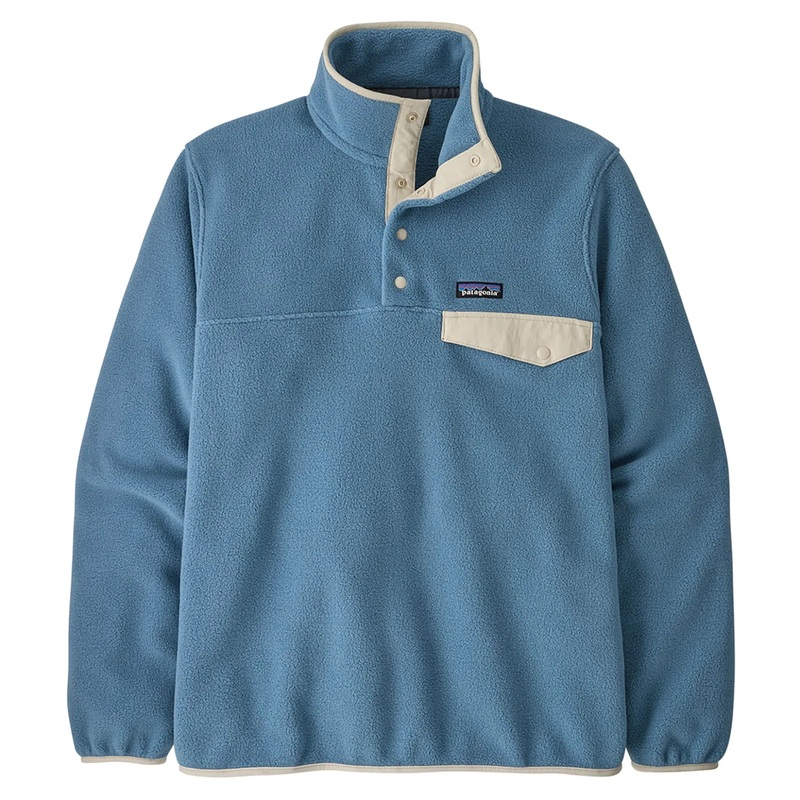 Patagonia Men’s Lightweight Synchilla Snap-T Fleece Pullover – Still Blue