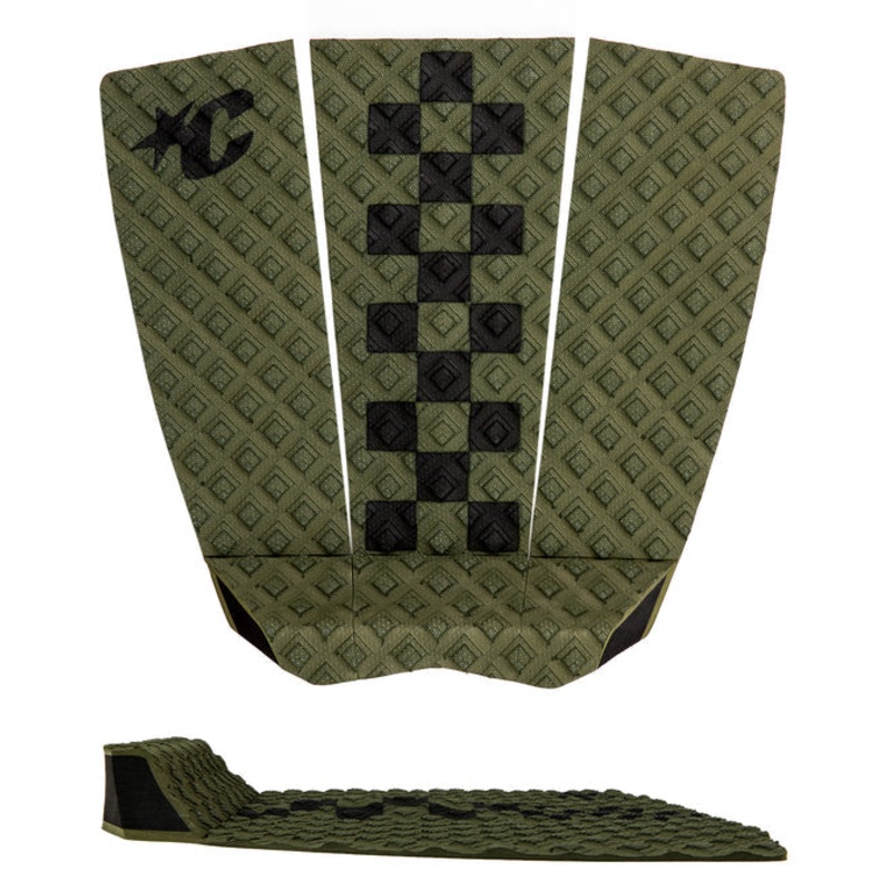 Creatures Jack Freestone Lite Traction Pad-Dark Olive Black Chex