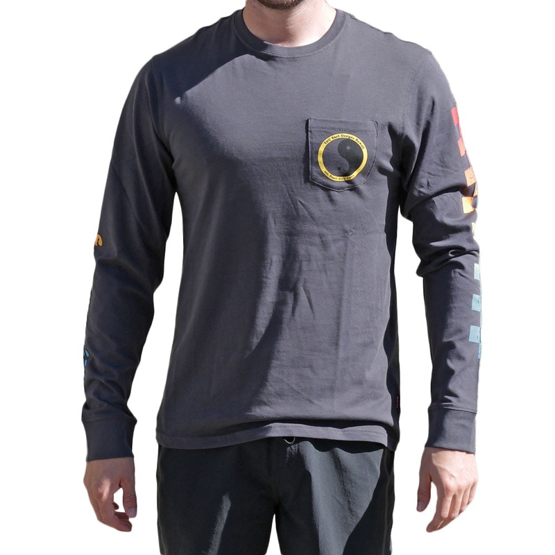 Town & Country Set Rail Long Sleeved Tee – Washed Black