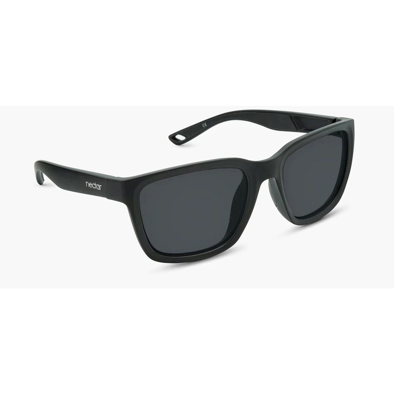 Nectar Folly Men’s Sunglasses – Matte Black/Black Polarized