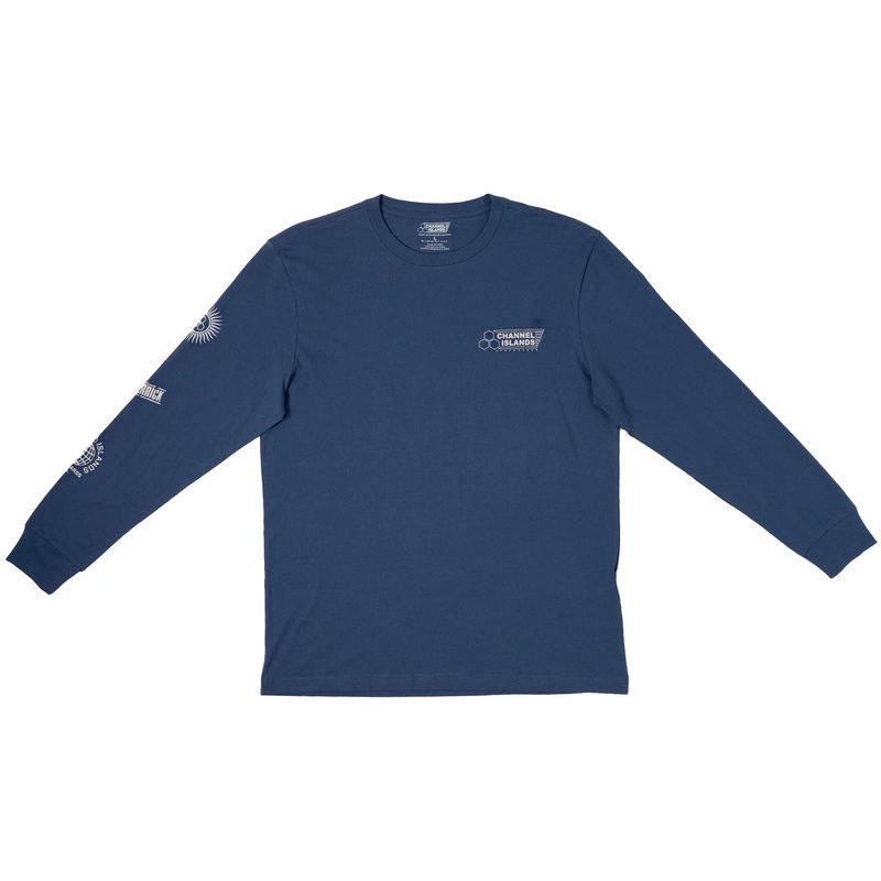 Channel Islands Mixed Bag Youth L/S T-Shirt – Cobalt Blue