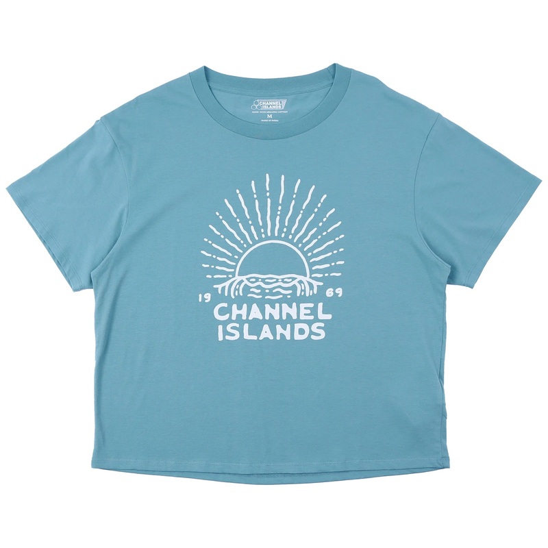 Channel Islands Set Wave Relaxed Women’s S/S T-Shirt – Aqua