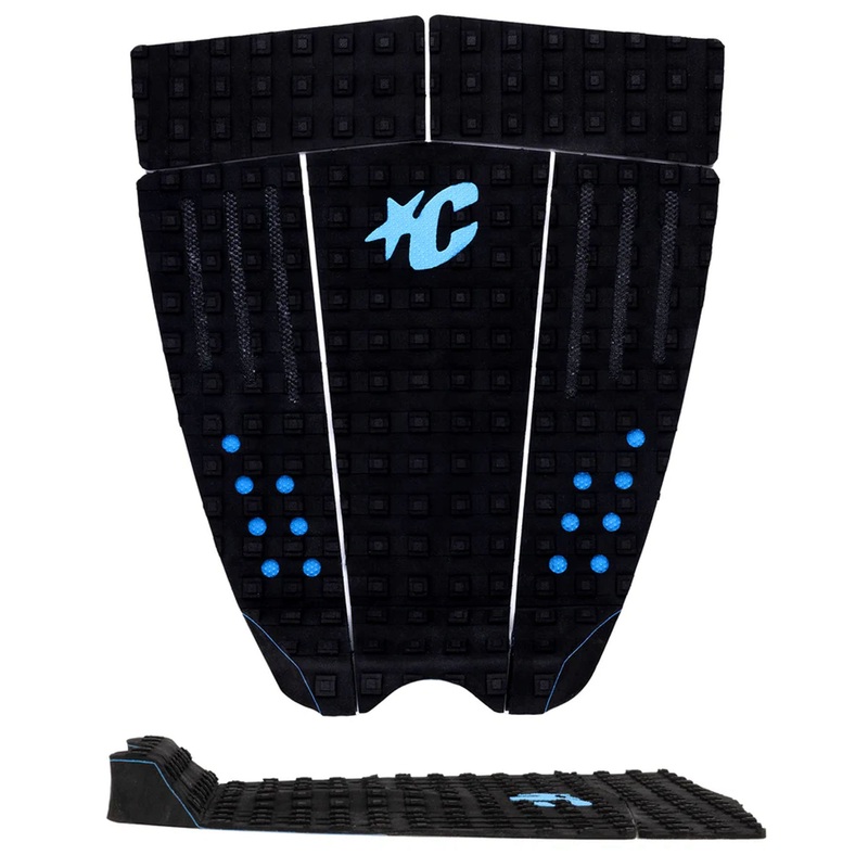 Creatures of Leisure Ethan Ewing Signature Pin Tail Traction Pad – Black Cyan