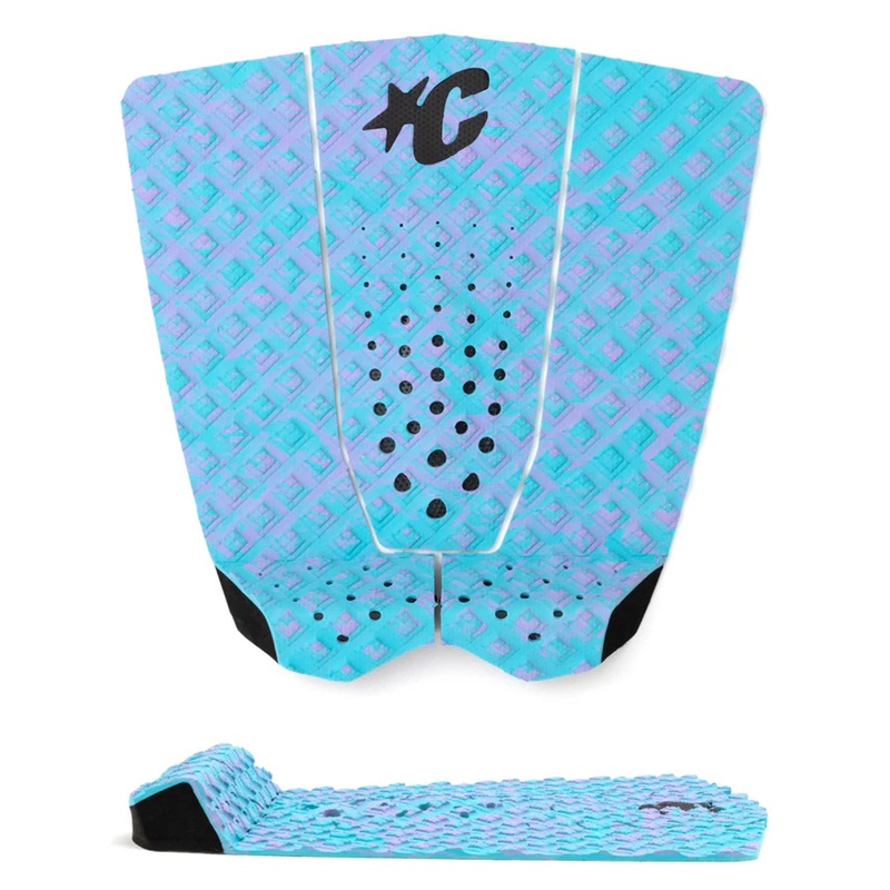Creatures of Leisure Griffin Colapinto Lite ECOPURE Traction Pad – Fluro Blue Lavender Swirl