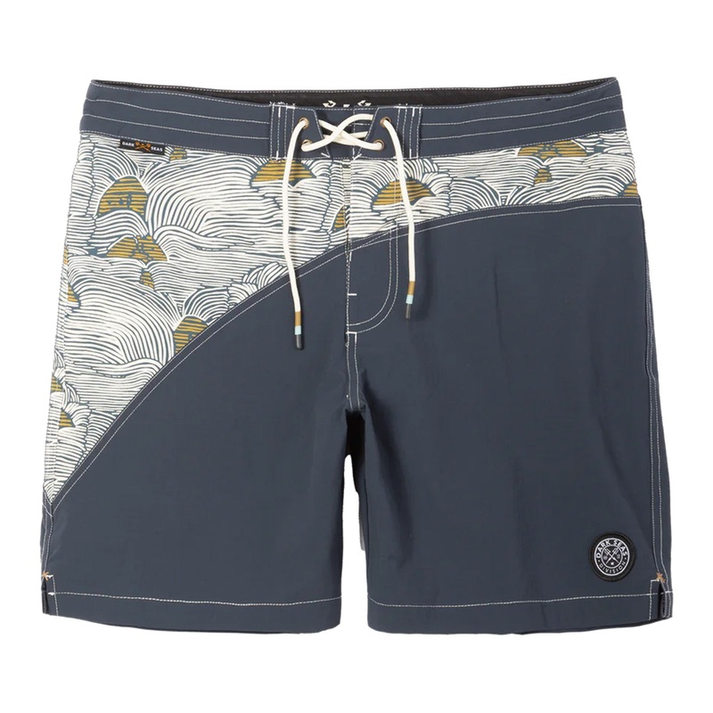 Dark Seas Aliso Men’s 18″ Boardshorts – Navy/Antique