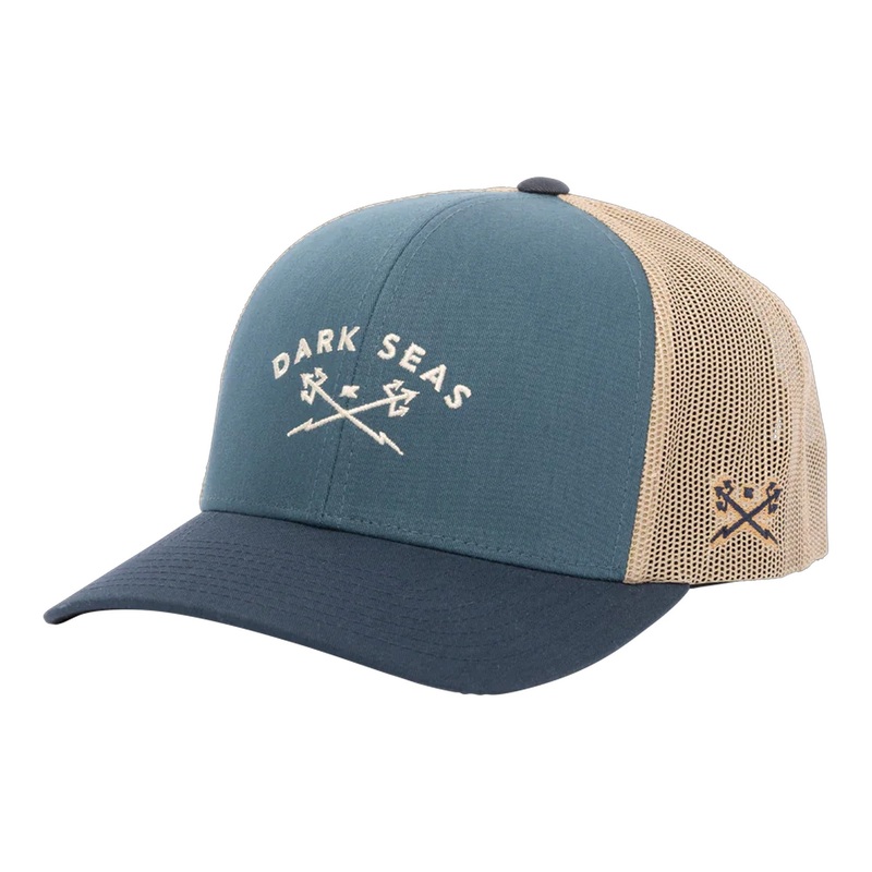 Dark Seas Murre Men’s Hat – Navy/Khaki