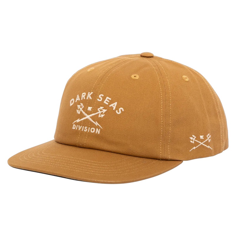 Dark Seas Trident Low Pro Men’s Hat – Light Brown