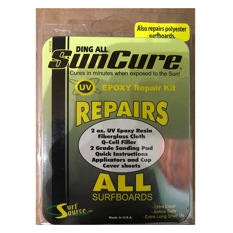 Ding All Sun Cure Epoxy Repairs ALL Kit