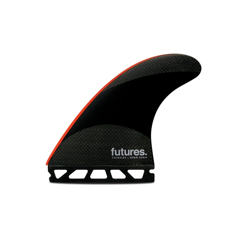 Futures JJF Techflex Tri Surfboard Fins – Large/Red
