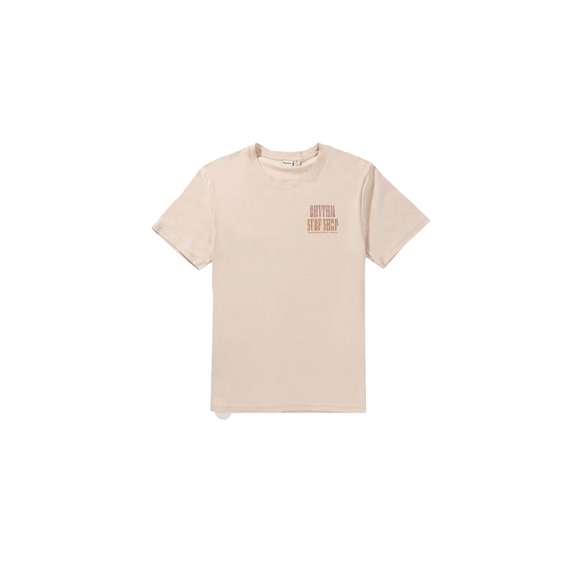 Rhythm Shop Men’s S/S T-Shirt – Natural
