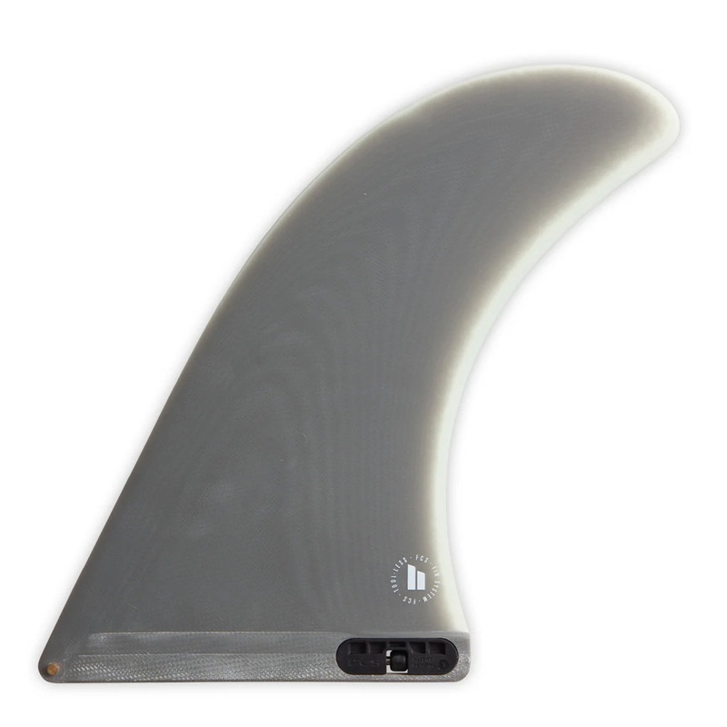 FCS II Pivot 2 Performance Glass Longboard Fin – 10.75″/Grey