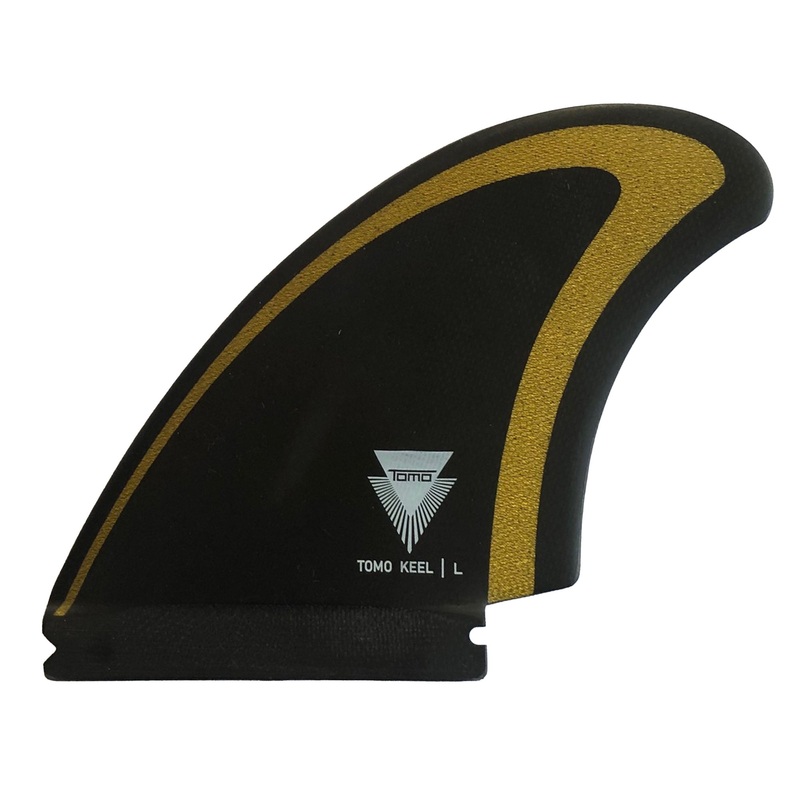 Firewire x Tomo Max Keel Futures Surfboard Fins – Large/Black