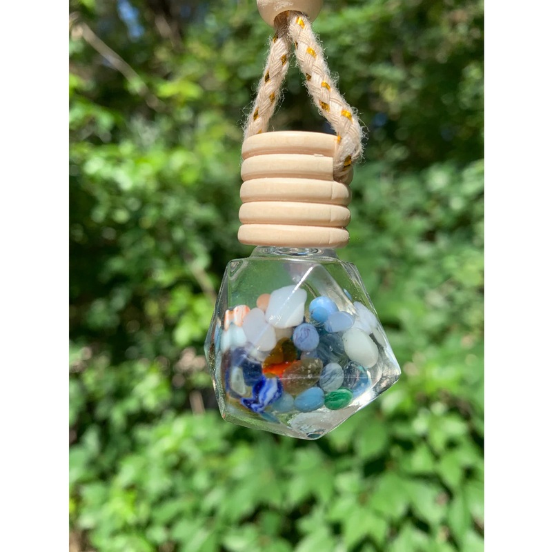 Hammockma Sea Beads Diamond Car Air Fresheners – Black Ocean