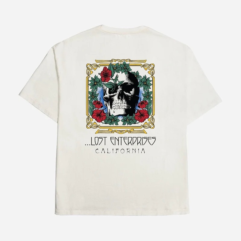 Lost Gratitude Boxy Men’s S/S T-Shirt – Vintage White