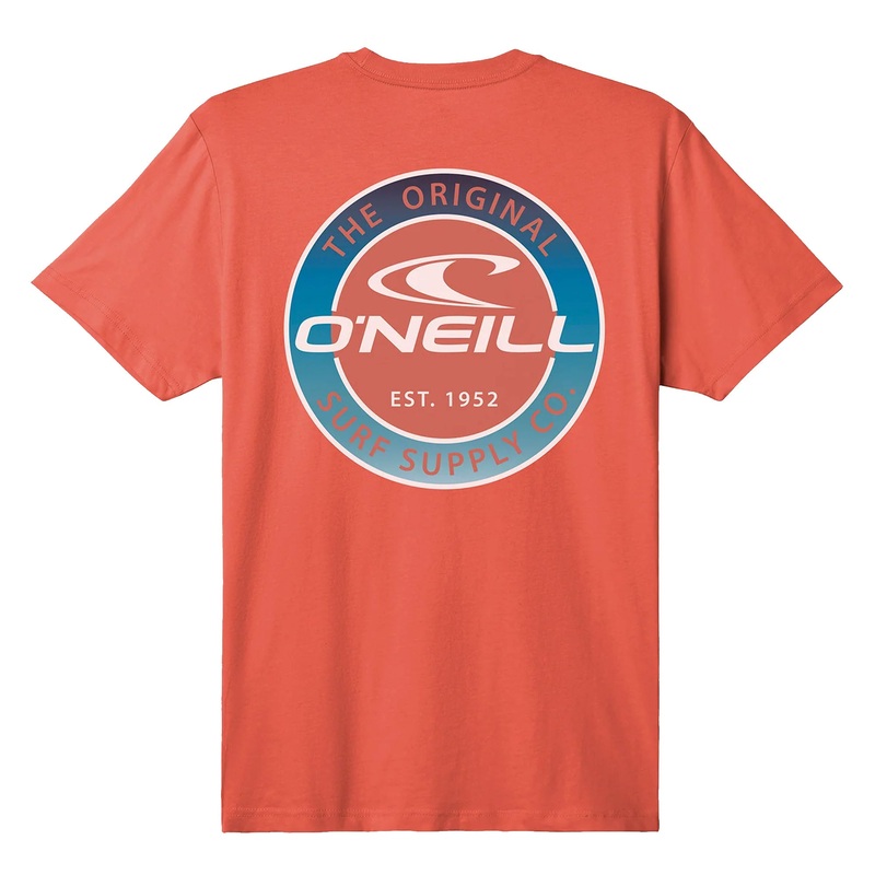 O’Neill Coin Flip Standard Men’s S/S T-Shirt – Red